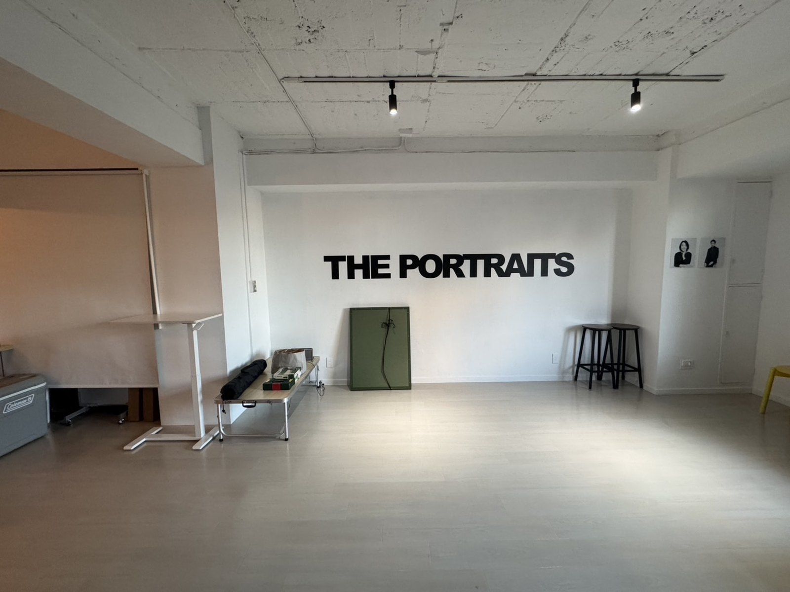 THE PORTRAITS STUDIO の白ホリゾント